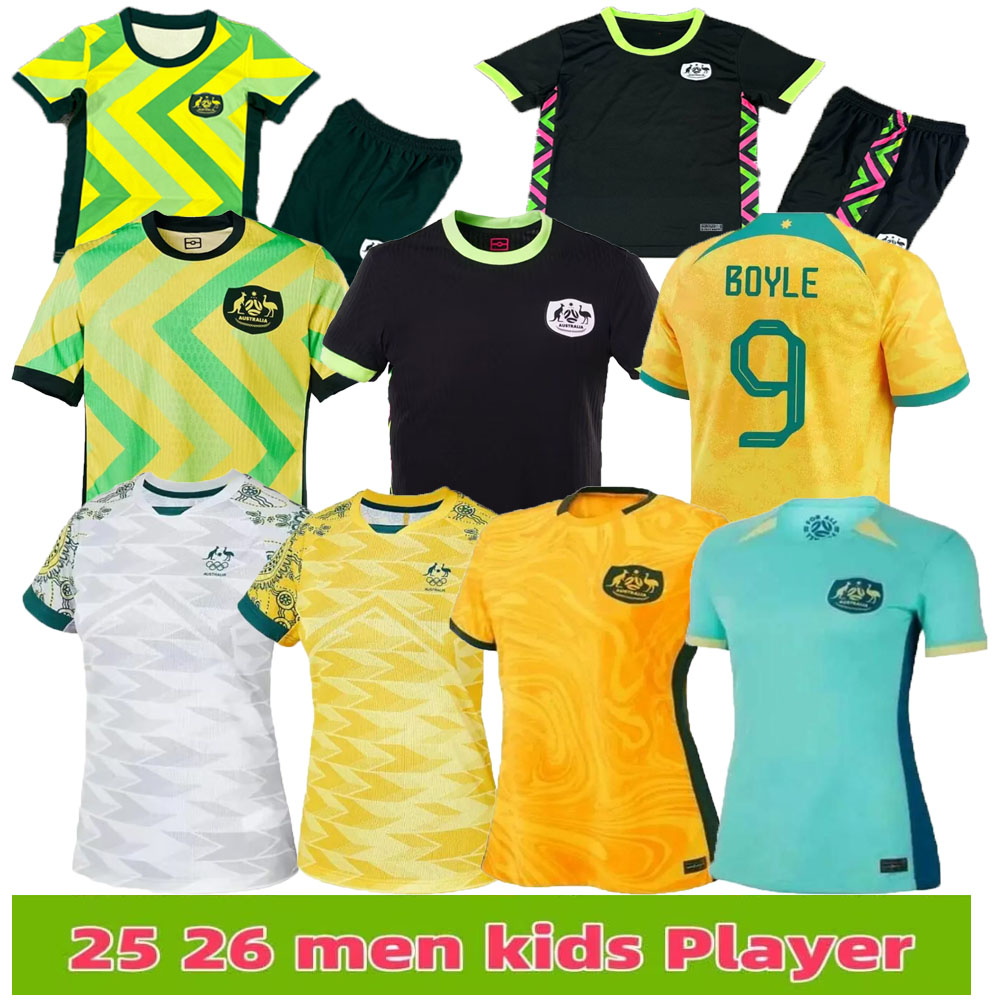 2024 2025 2026 National Australia Team Soccer Jersey 23 24 25 26 Cooney-Cross Micah Carpenter Raso Hunt Wheeler Chidiac Gorry Vine football shirt FGH 2023