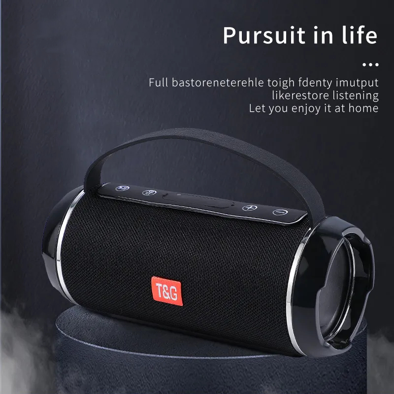 TG116C Powerful Bluetooth Speaker Portable Speaker Outdoor Sound Box TWS Bluetooth Speaker Handsfree Call Support Radio
