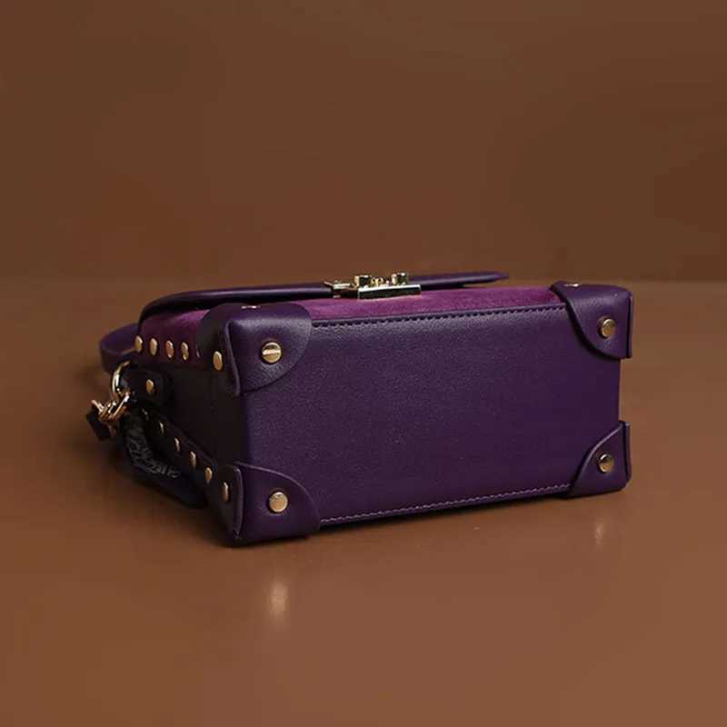 Top Quality Brand High Quality New Style Free Delivery Designer Bag Womens Genuine Leather 2024 New Fashionable And Retro Small Square Handbag Hand-he