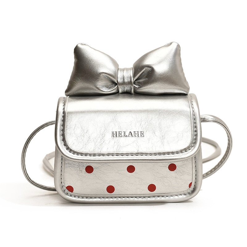 Children's bag spring new bow mini square bag parent-child design