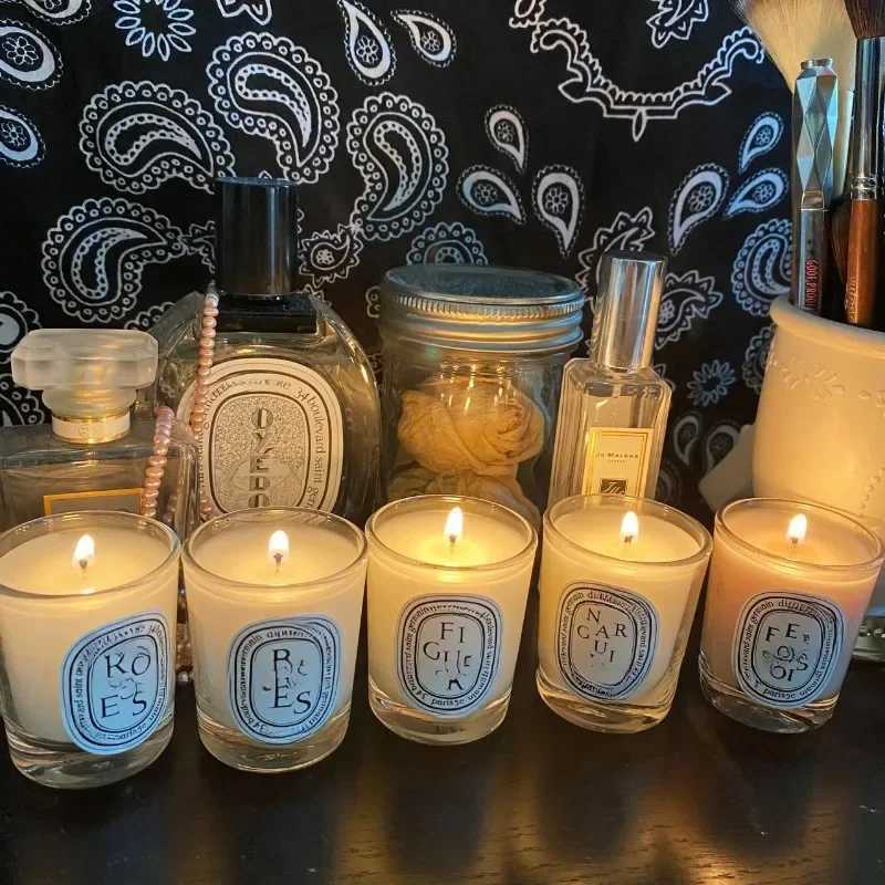 Romantic scented candles French perfume mood diffusers fresh lights household perfume the last air companion fragrant gifts Y250327