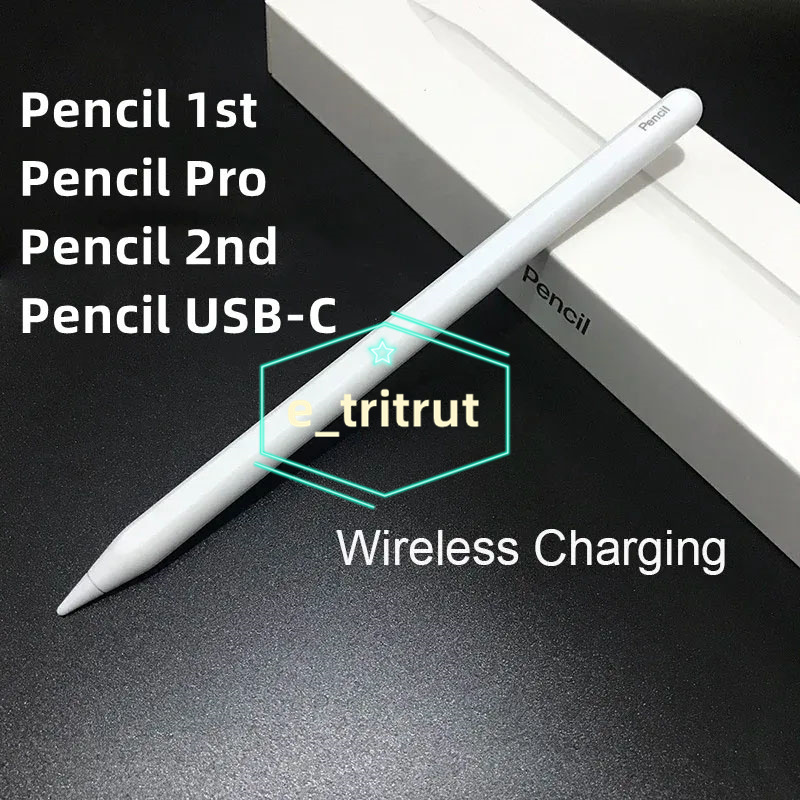 For Apple iPad Pencil 2nd Generation USB C With Animated Pop-up Stylus Pen Magnetic Attraction Wireless Charging 2 for iPad Pro 3rd 11 12.9 Mini 6 Air 5th 6th