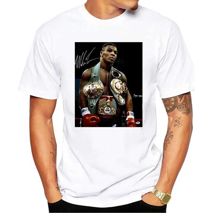 Mike Tyson Mens Summer T-shirt Boxing Retro Boxing T-shirt Funny Retro Summer T-shirt Gift Mens Clothing Ropa HombreXJ250328