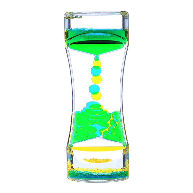 Calming Toys for Kids and Adults - Liquid Hourglass for - Handheld Oil Timer - Sensory Toys If you need mixed styles, please contact customer service