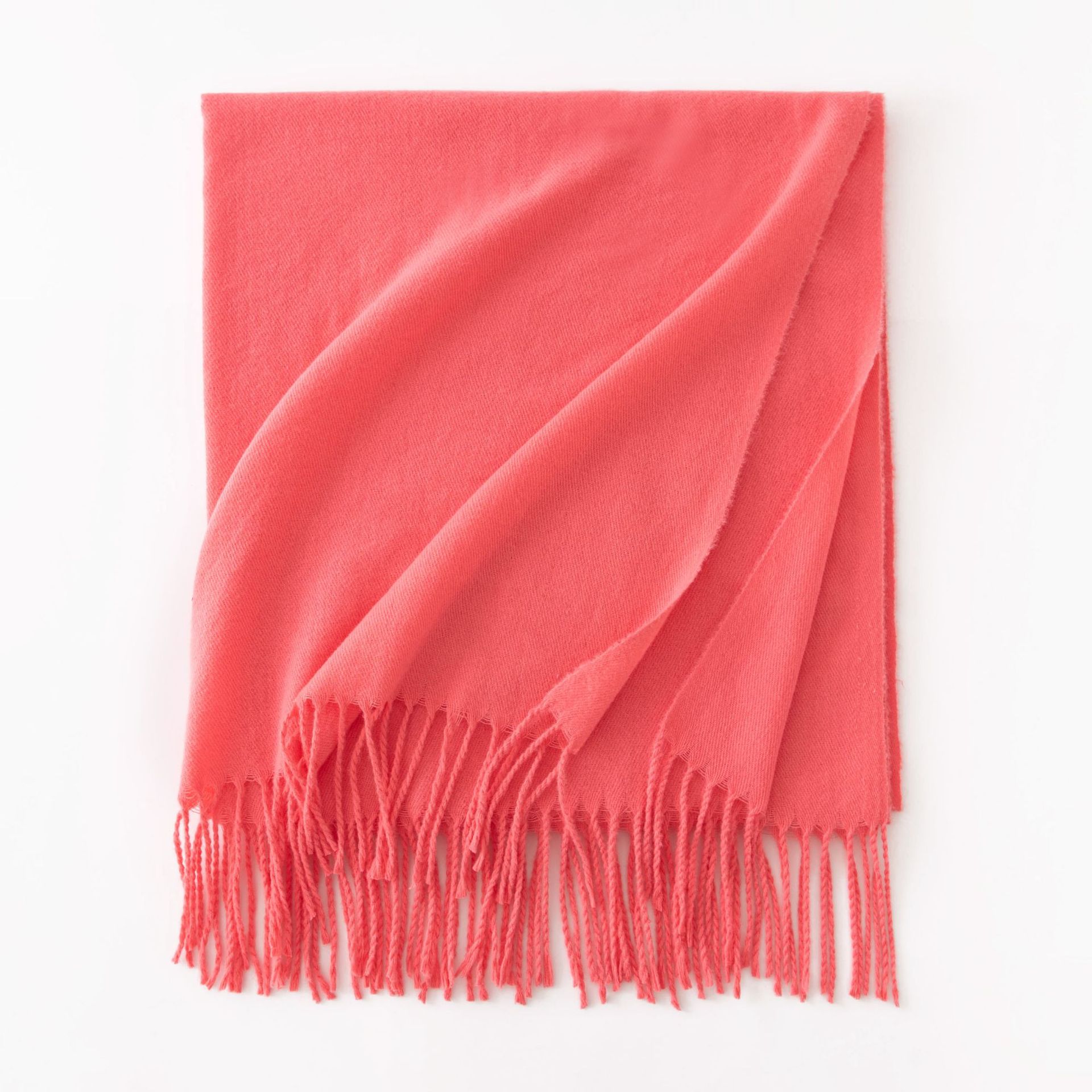 K254 Celebrity style cashmere feel scarf autumn and winter Korean imitation cashmere girls high-end 2025 shawl warm neck scarf