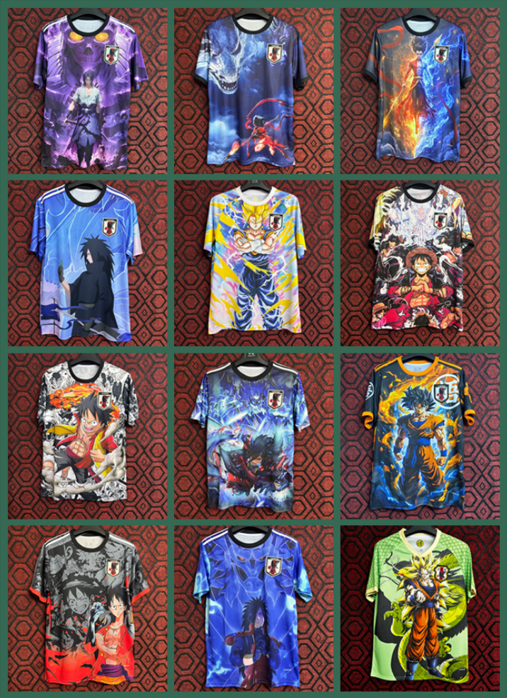 25/26 Japanese Men Football Shirt Special Edition Anime OSAKO YOSHIDA NAGATOMO SHIBASAKI HARAGUCHI MINAMINO KUBO Concept Edition Joint Edition Football Shirt