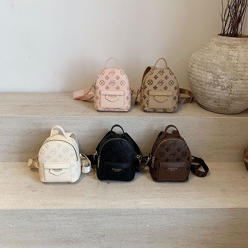 Free shipping Korean retro everything trend mini crossbody bag Fashion simple bucket bag Children little girl travel shoulder bag