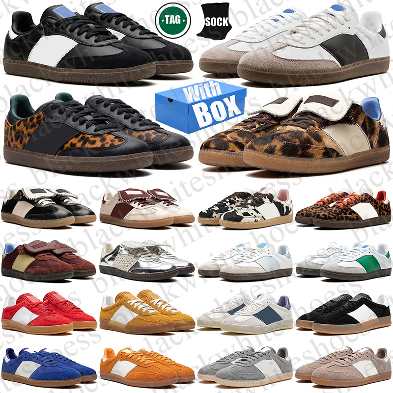 Free Shipping With Box OG sambaas Gazells Designer sambad sambaa sneakers Running Shoes trainers for indoor mens womens chaussure Outdoor Sports runners