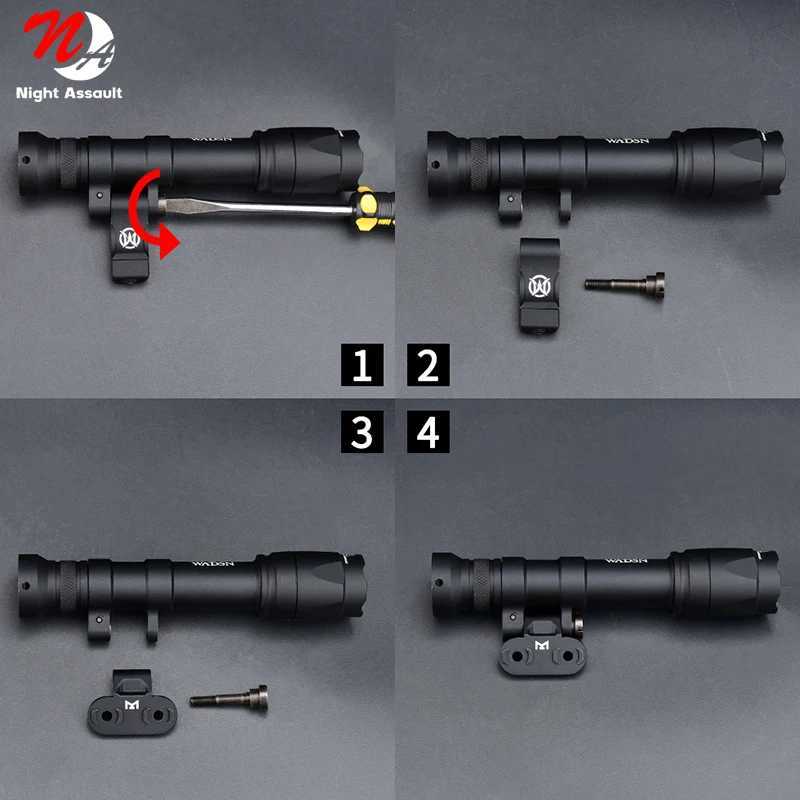 Airsoft M600 Tactical Flashlight Surir M640C M640 Reconnaissance GunXJ250328