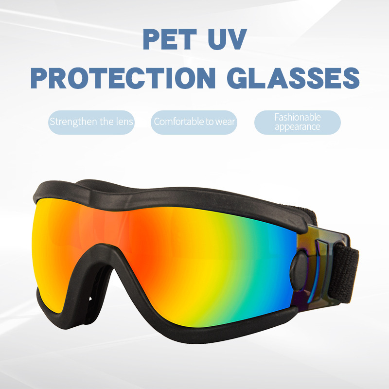 Pet Protective Glasses Original Appearance Design S/M/L-sized Dog Goggles Windproof Anti UV Skiing Sunglasses