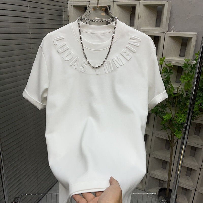 Classic High Quality Clothing Designer Men's T-shirt Printed short sleeve men's T-shirt loose casual men's fashion trend