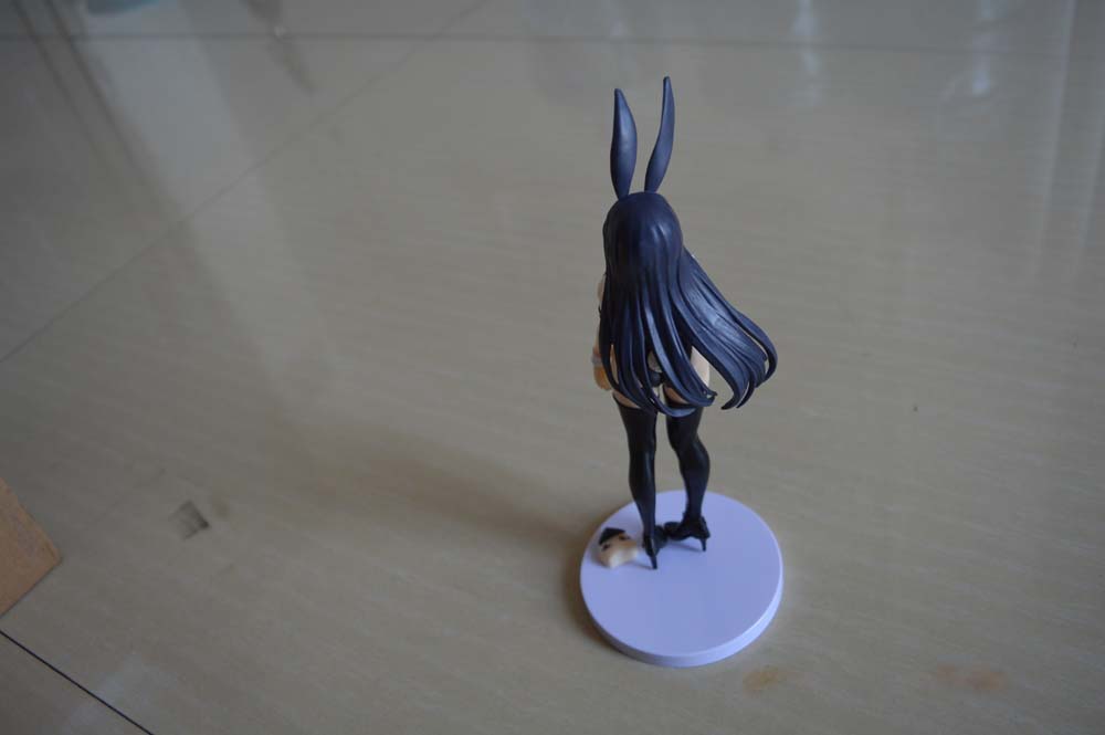 Mascot Costumes 26cm Bfull Fots Japan Sexy Girl Anime Figure Kuro Bunny Kouhai-chan Sexy Action Figure Adult Collectible Model Doll Toys Gifts