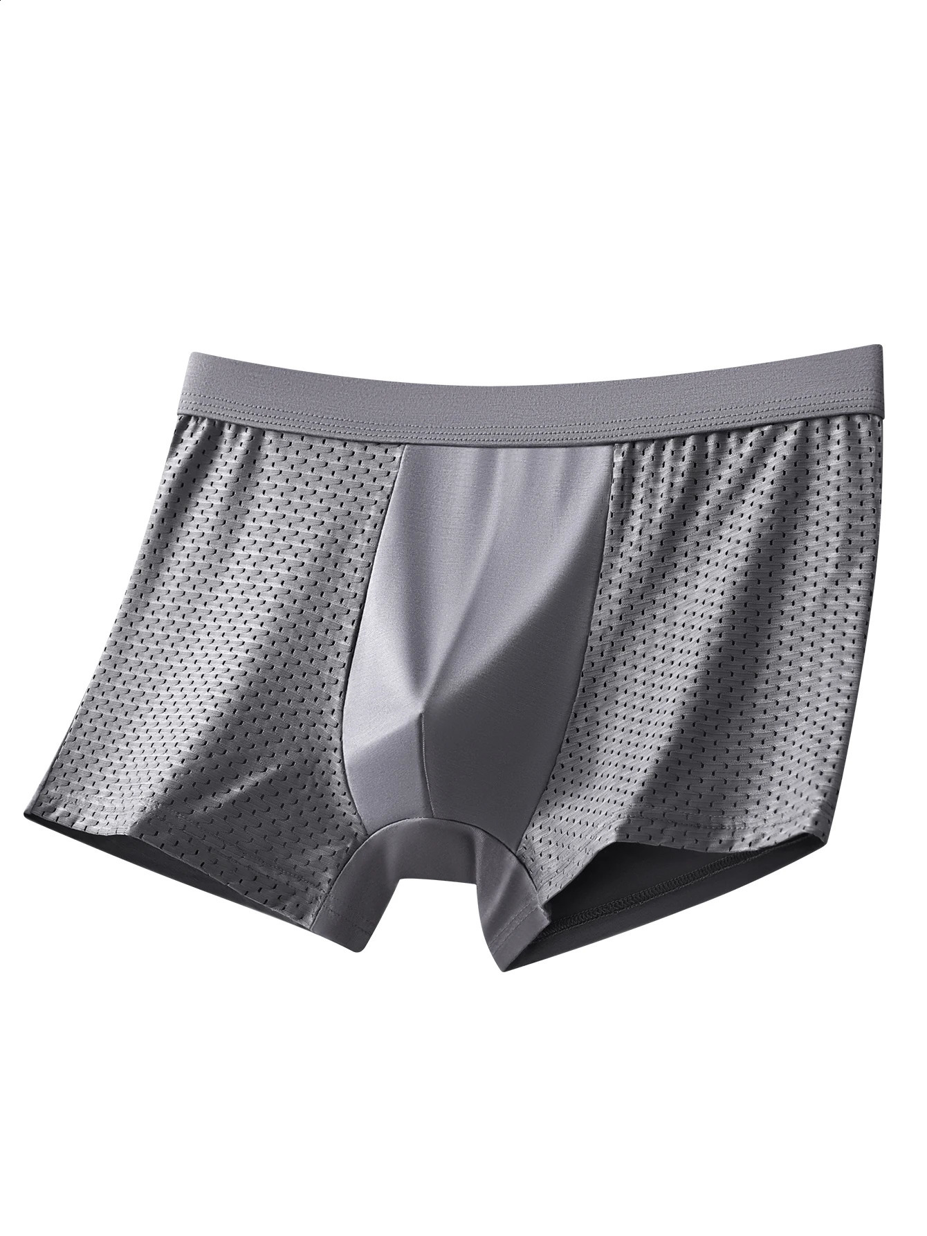 4piece mens underwear with breathable mesh comfortable soft and fashionable trend boxing sports pants S2XL w250327