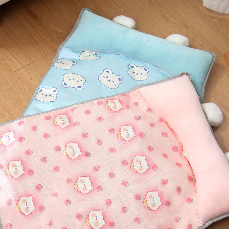 Cat House Summer Ice Silk Mat Dog House Pet Supplies Teddy Small Medium-sized Dog Bed