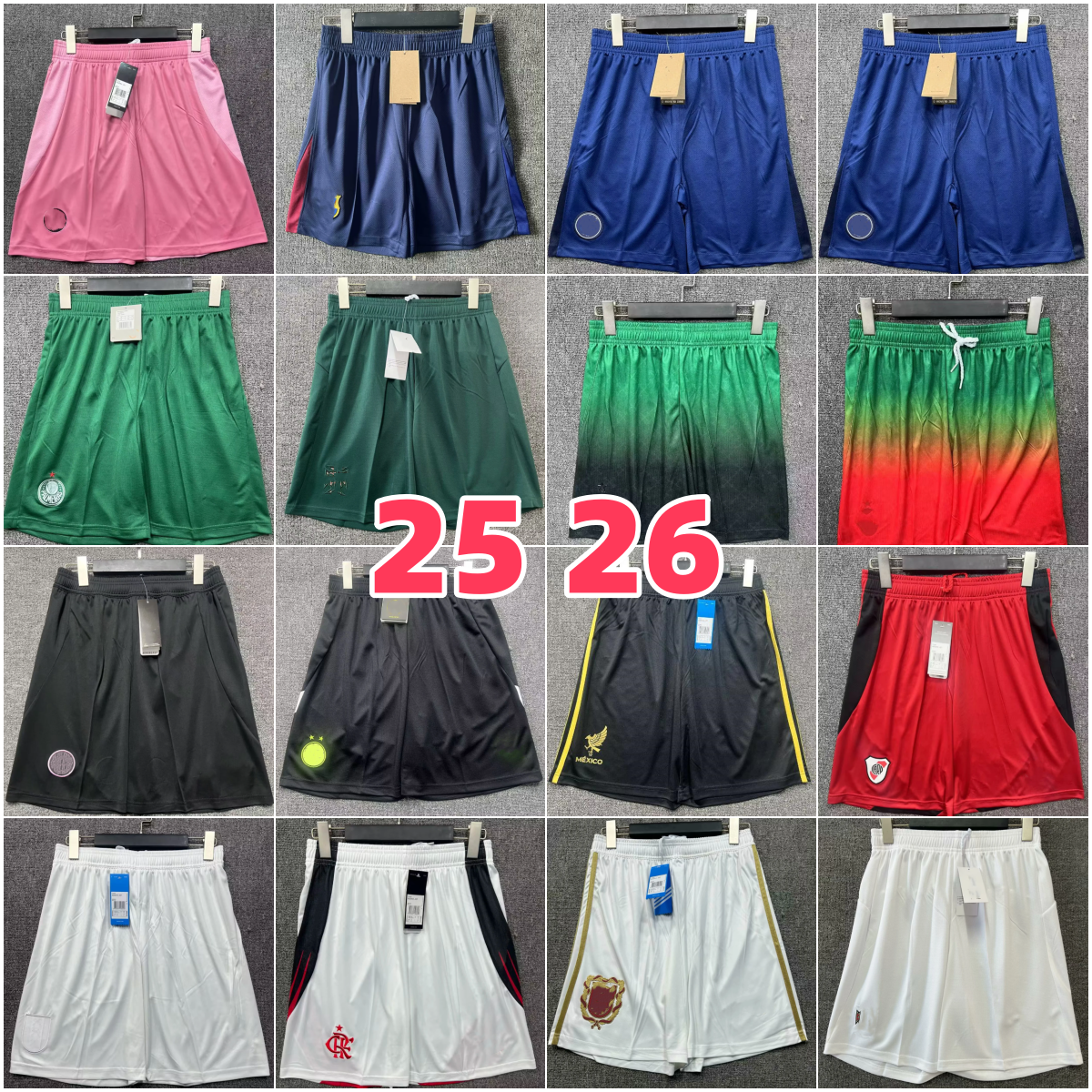 2025 2026 italys Napoli Naples mens soccer shorts 25 26 Haaland ANSU FATI Saka CFC short de football Home away Men size S-2XL