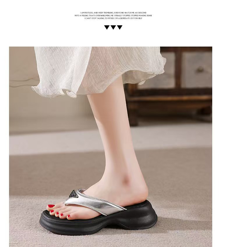 GAI charm designer Summer Home non-slip breathable white rose red blue sier bathroom walking slippers for women size