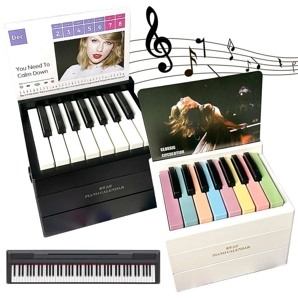 Taylor Music Sheets Toy Desktop Peripheral Ornaments Desk Mini Piano Calendar Gift For Fans