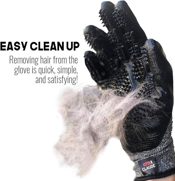 Hair Grooming Glove For Pet Cat Bathing Silicone Massage Brush Dipping Gumming Rubber Gloves Dog Deshedding Comb Free shipping