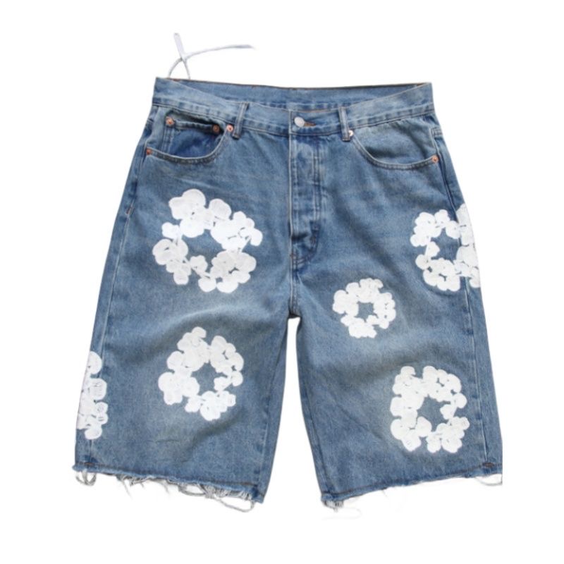 designer mens pants denim jeans womens shorts baggy new summer holes high quality jeans te ar for and women Denim cargo men and hoodie 1