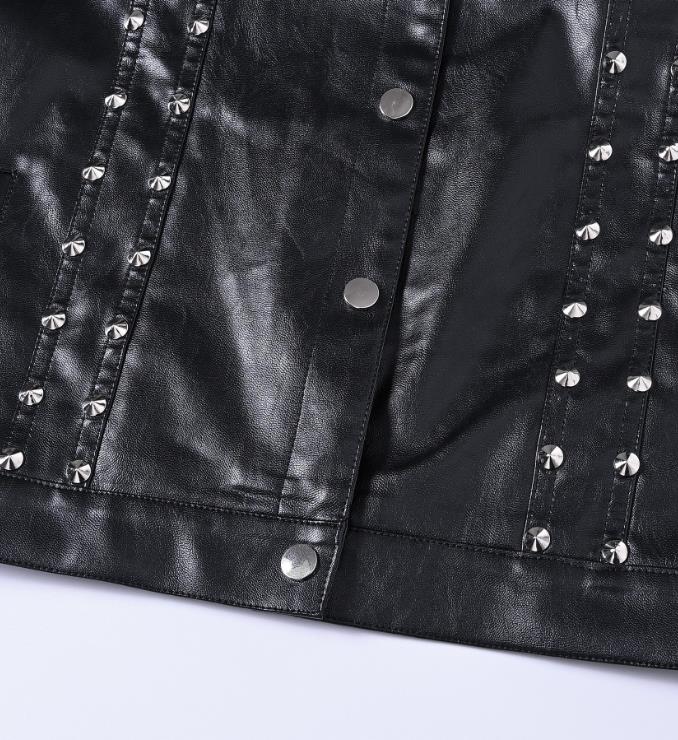 Fashion men's spring summer autumn waistcoat Korean version slim handsome rivet sleeveless vest back heart fashion clip