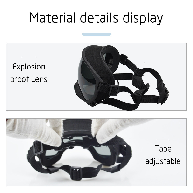 Pet Protective Glasses Original Appearance Design Outdoor Sports M Size/large Dog Sunglasses Anti Uv Windproof And Waterproof Goggles