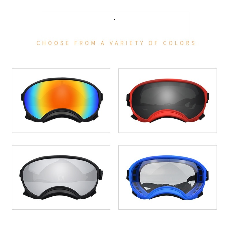 Pet Dress Up Accessories Protective Glasses S/M/L Size Dog Sunglasses Change Color Anti UV Goggles