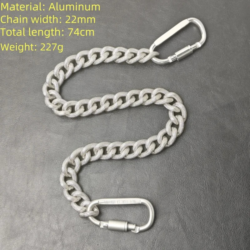 minimalist Cuban pants chain unisex waist comfort accessories punk hip-hop keychain wholesale 250325