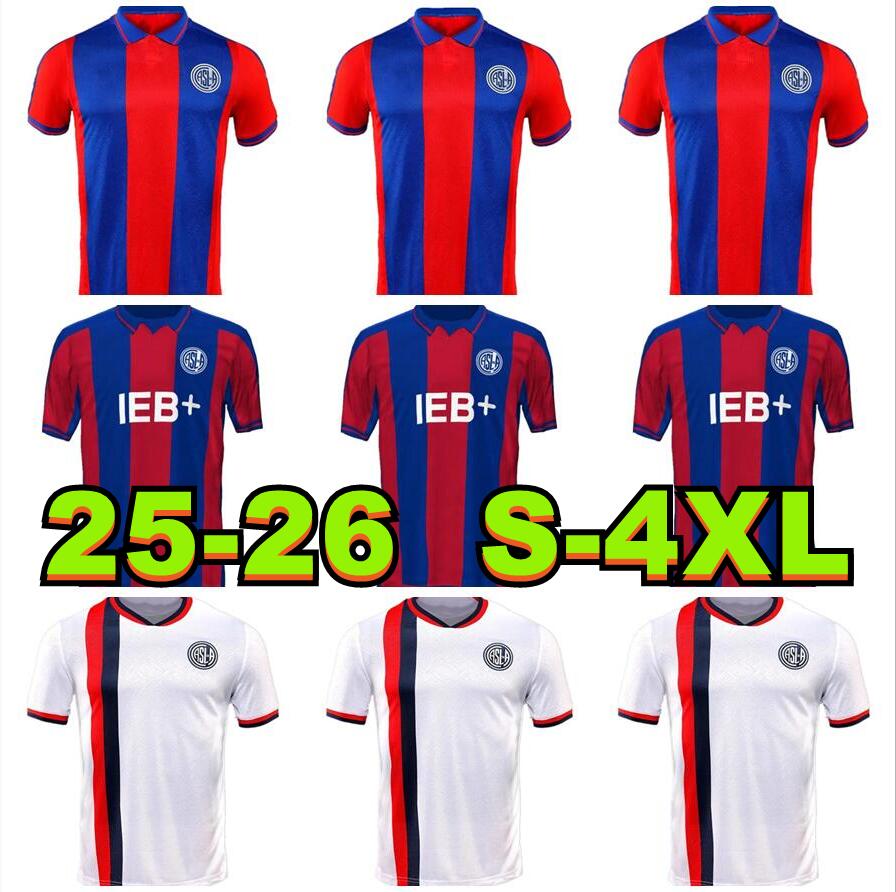 2025 2026 San Lorenzo de Almagro Soccer Jerseys VOMBERGAR CERUTTI IRALA BRAIDA LEGUIZAMON BARRIOS MUNIAIN 25 26 football shirt