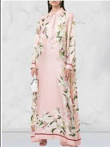 2021 ethnic style printed long-sleeved shirt 210522