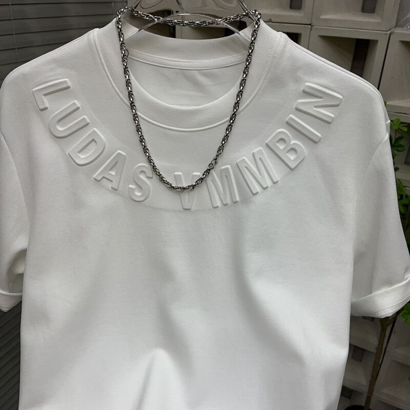 Classic High Quality Clothing Designer Men's T-shirt Printed short sleeve men's T-shirt loose casual men's fashion trend