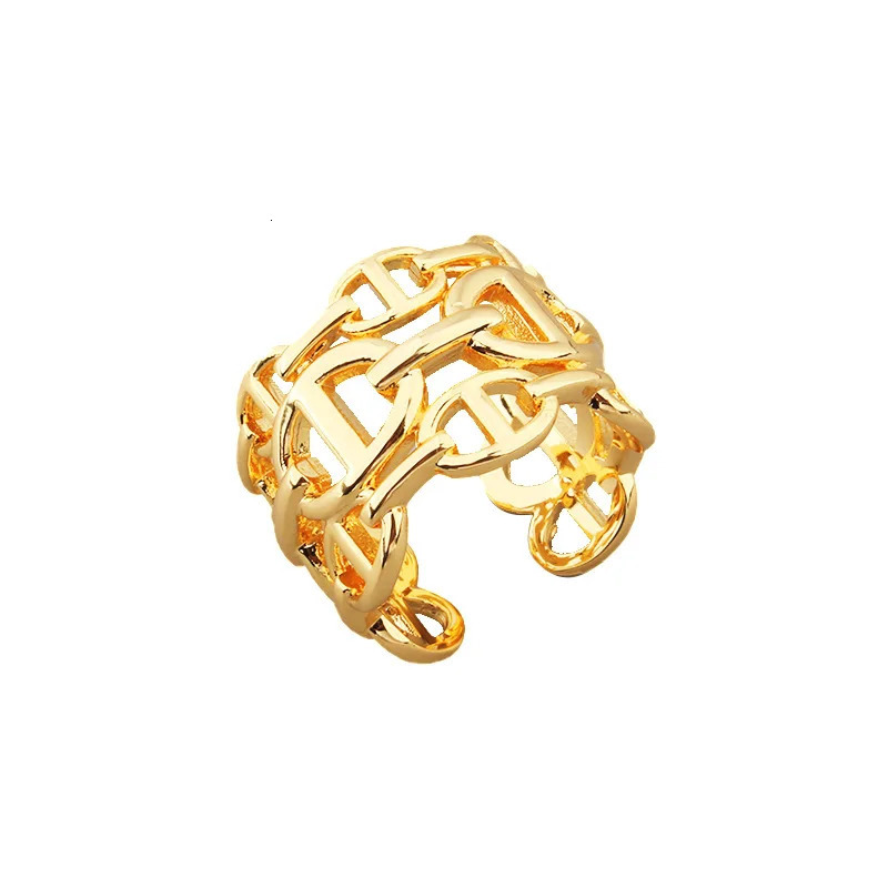 Luxurious Copper Ring Women Crystal Choker Statement Ring Lady Fashion Jewelry wedding jewelry for women 250328