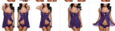 Sexy Lingerie Fun Lingerie In Large Size Backless Sexy Sleepwear Lace Neck Hanging