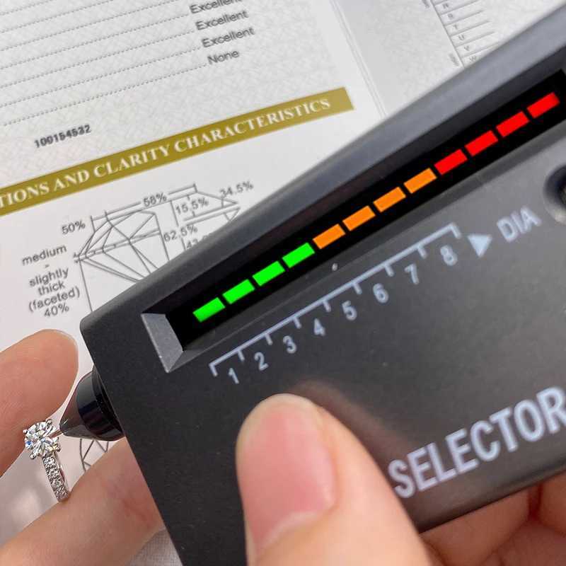 Luxury 0.5ct certified Moissanite womens wedding earrings laboratory gift diamonds 925 sterling silver original exquisite jewelryXJ250327