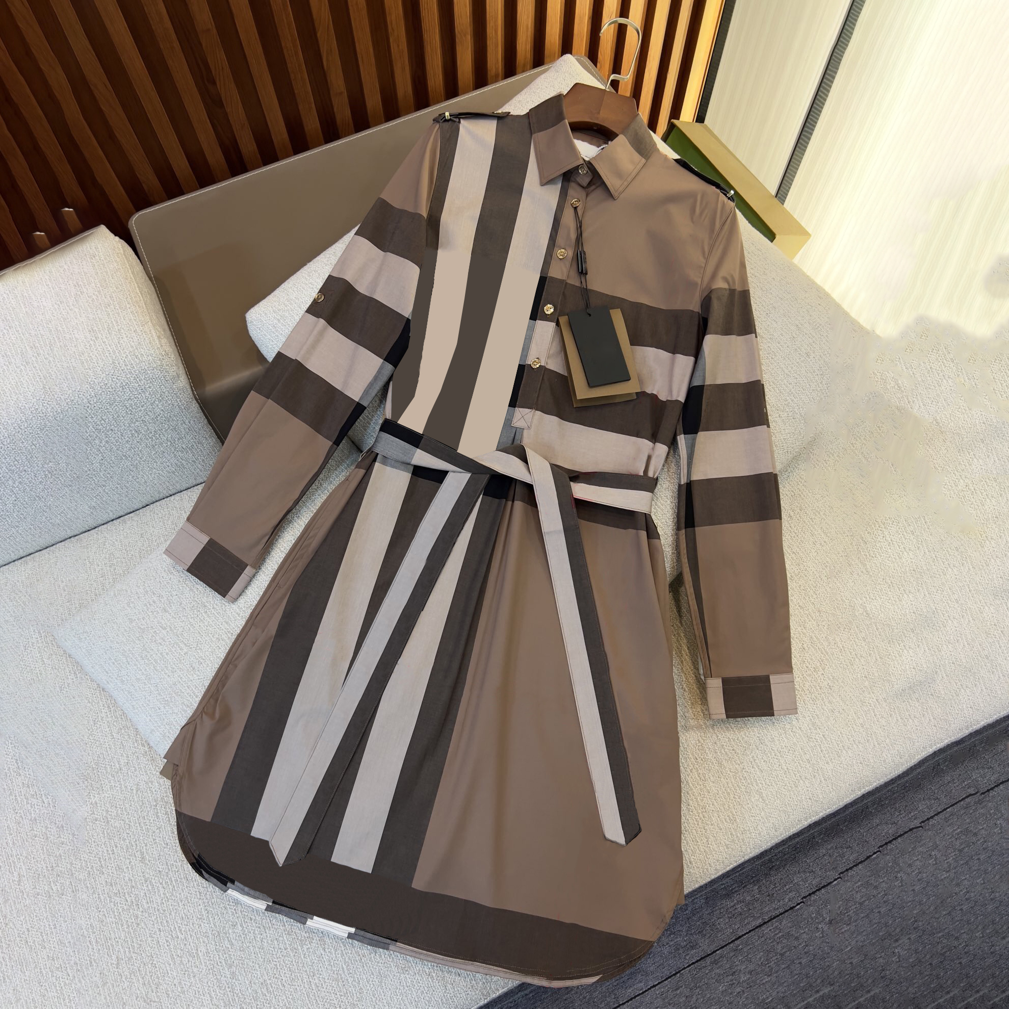 Designer Women's High Quality Designer Women's Dresses Basic Casual Dresses Summer High Waist Slim Skinny Mini Dresses Dating Shopping Business Casual Shirt Dresses