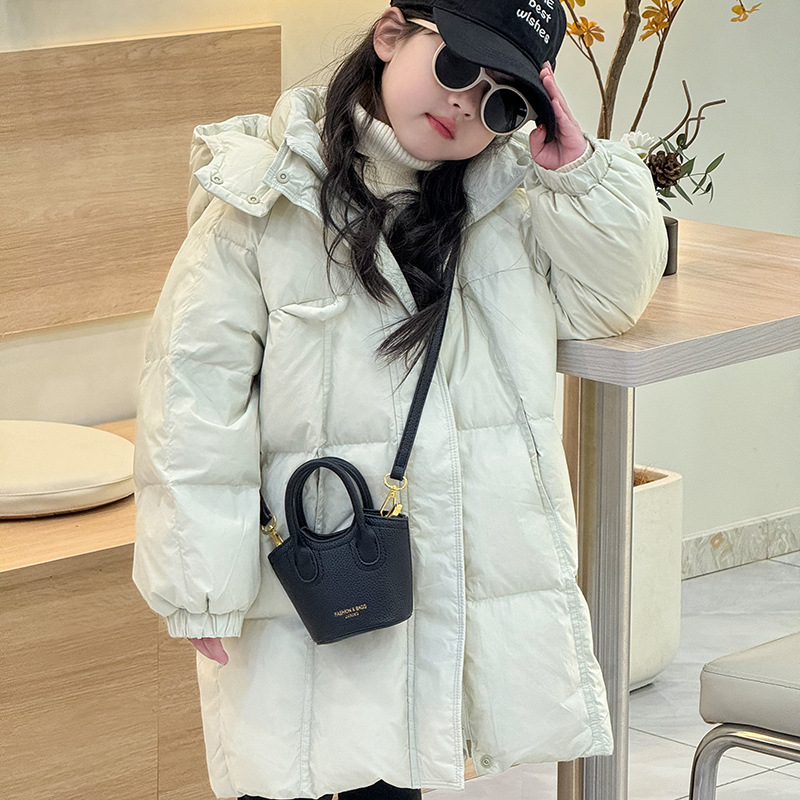 Solid color all-in-one lychee print PU girl crossbody carrying mini change lipstick accessory bucket bag