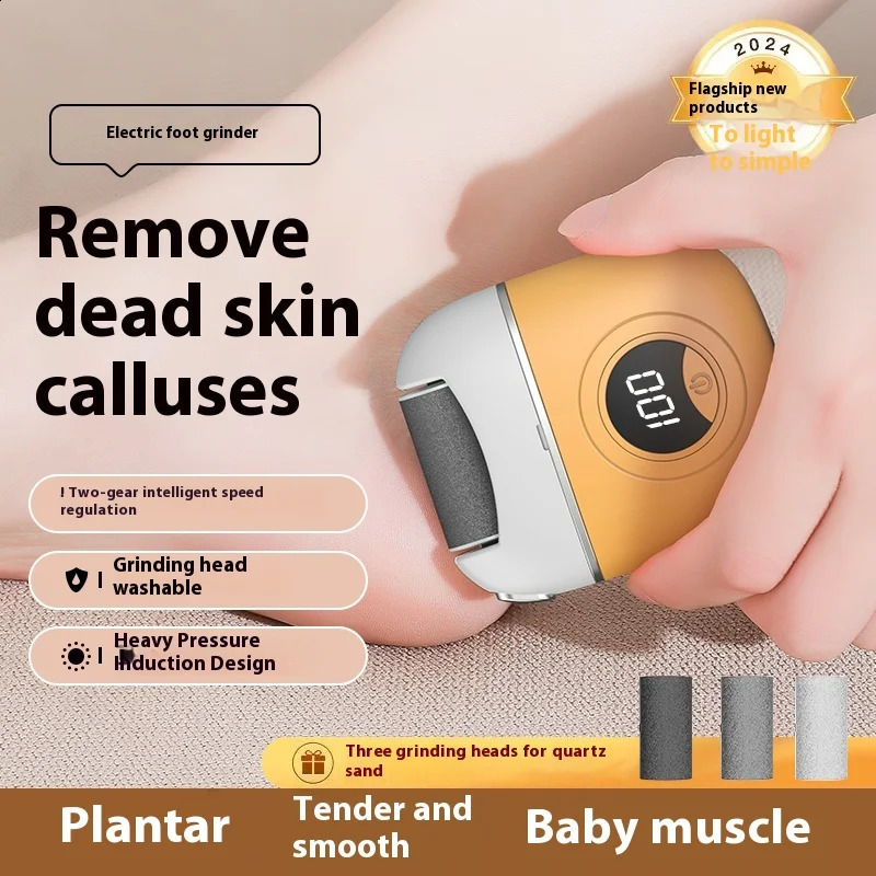 Electric Foot Grinder Foot Care Pedicure Device Callus Remove Artifact for Removing Dead Skin Machine and Calluses Foot Trimmer 250324