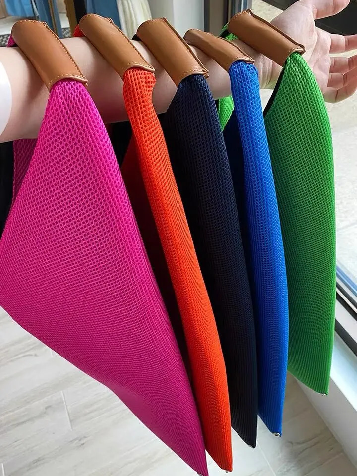 er Hobos Tote Bag Women Handbags Mesh Net Summer Beach Bag Elegant Shoulder Bags Large Shopper Purses 250327