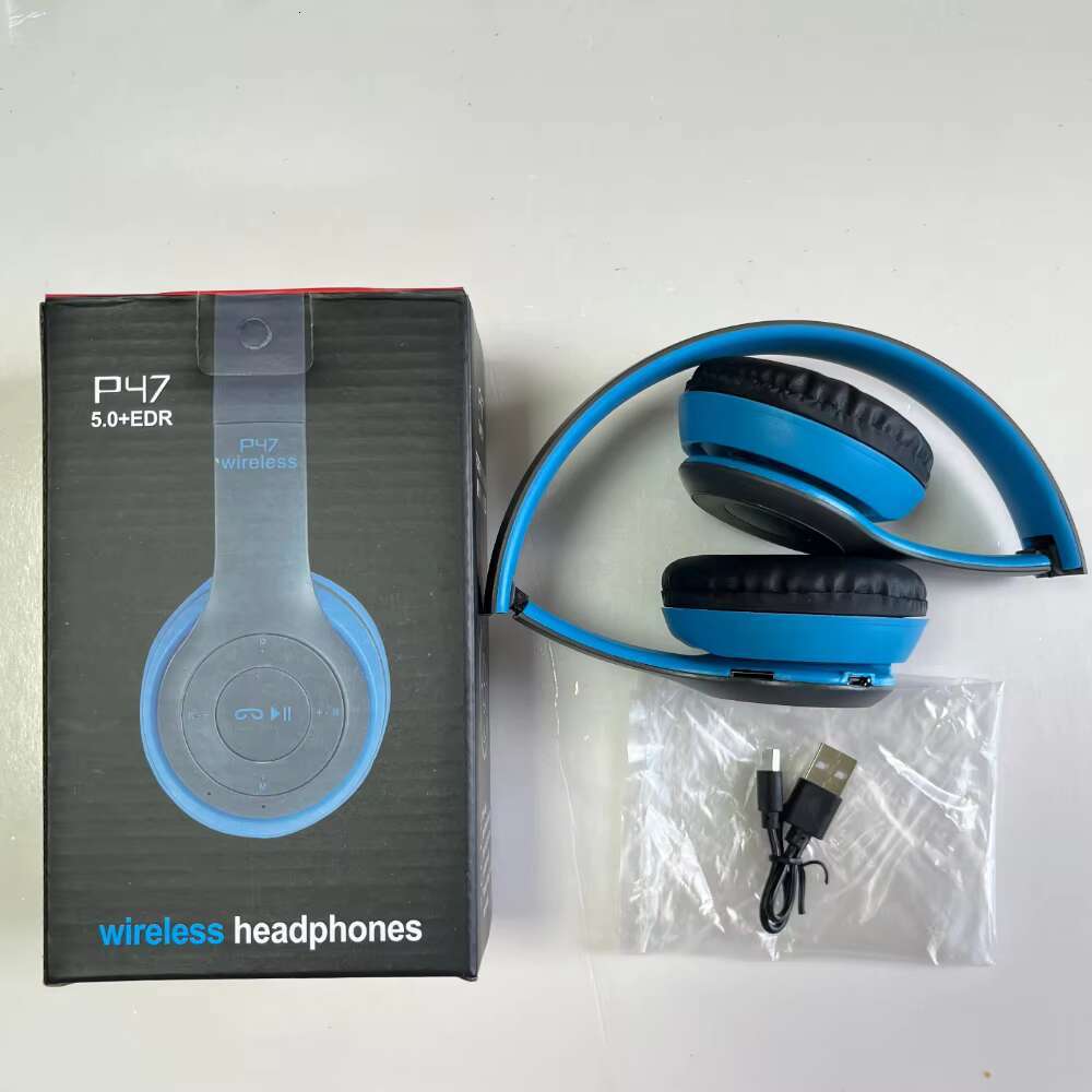 P47 USB Connectivity Wireless Digital Headphones ANC Stereo Headsets for DJ Sports Hearing Aid Aviation Compatible Mobile Phones