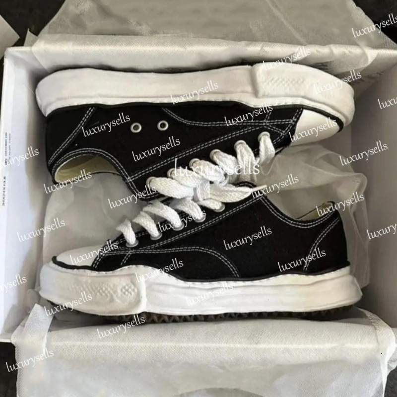 Designer shoes Dissolving Shoe Mason Miharas Peterson OG Sole Canvas Mastermind Blakey Shoe Men Women Casual run shoes Natural Hank Blue Green Black Sneakers 636