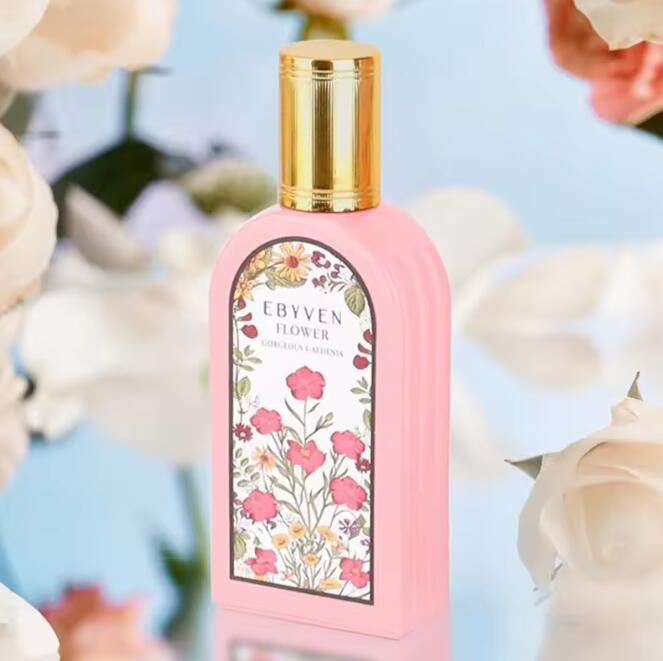 Brand Floral Fragrance 50ml Gardenia Jasmine Lavender Women's Perfume Lasting Fresh Natural Light Fragrance