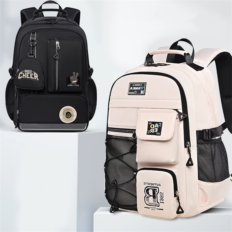 Fashion rens School Backpack Travel Rucksack Teen Girls High Grades 4-9 250321
