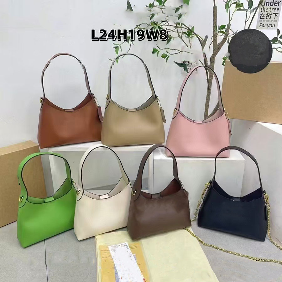 Simple solid color underarm designer handbag large capacity trend Tote bag female 2025 new Korean version of fashion all-in-one casual shoulder bag
