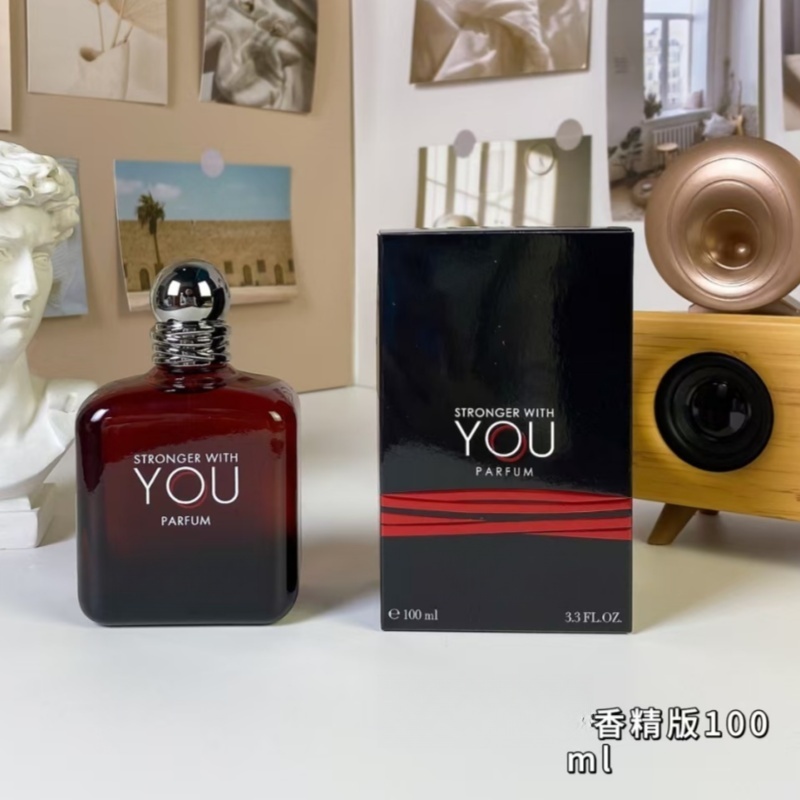 STRONGER WITH YOU Perfume For Mens Women 100Ml Cologne Long Lasting Fragrance Eau De Parfum Spray Fast Delivery