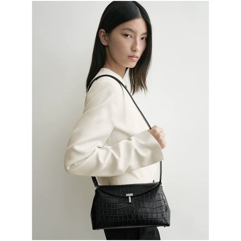 Shoulder Chic Women's Bag by - Durable T-Lock Structure & Ample Space - TLock &