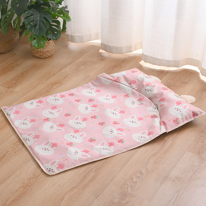 Cat House Summer Ice Silk Mat Dog House Pet Supplies Teddy Small Medium-sized Dog Bed