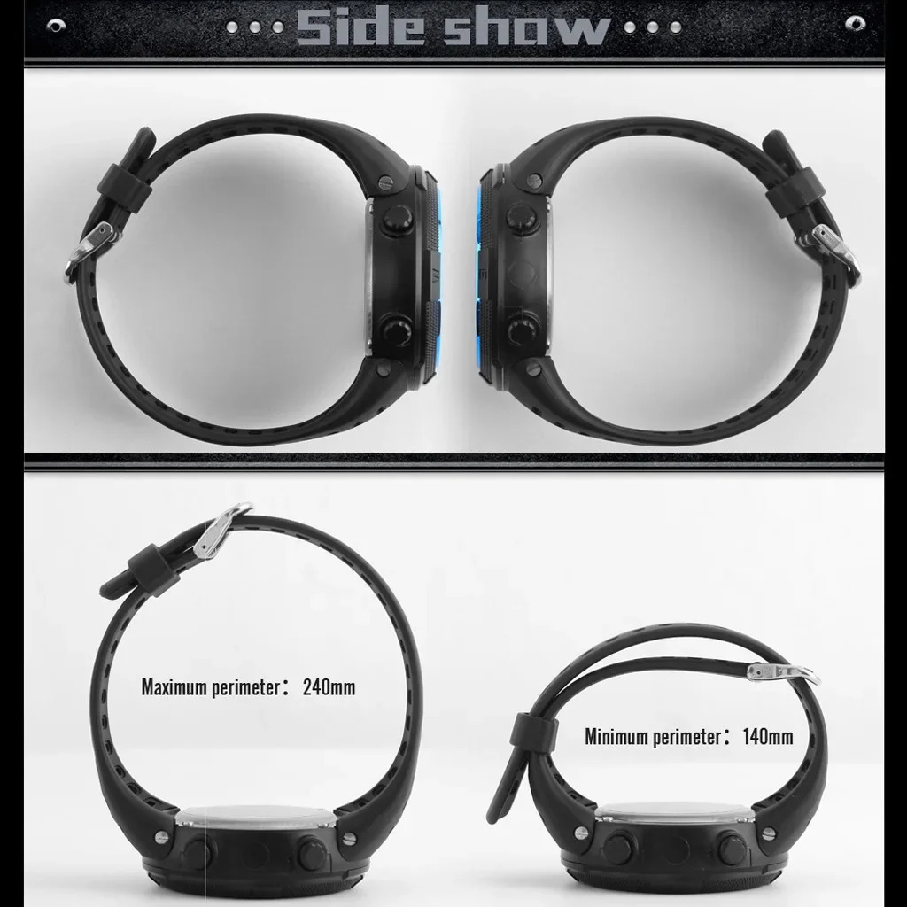 YIKAZE Y01 Military Men Sports Wristwatch Multifunction Mens Digital Watches Waterproof Clock Student Electronic Watch for man 250328