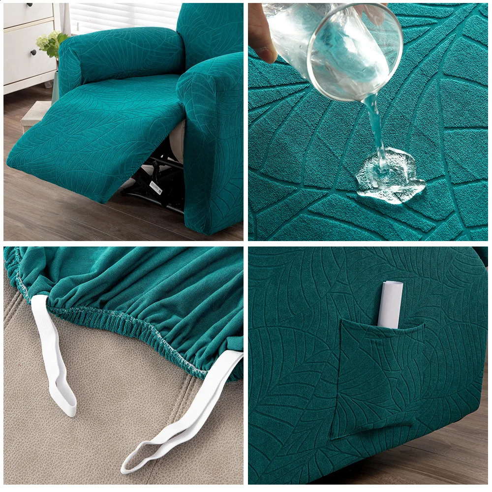 Waterproof Recliner Sofa Covers for Living Room Relax Armchair Cover Sofa Slipcover Anti-Dust Non-Slip Seat Cover 1PC 250327
