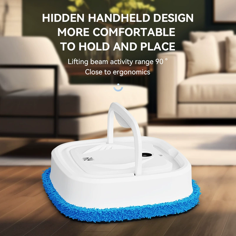 Smart 2-in-1 Robot Mop & Vacuum: Auto-Clean/Dry, Ultra-Thin 8cm, Quiet 2.5H Battery, Nanofiber Deep Clean for Home