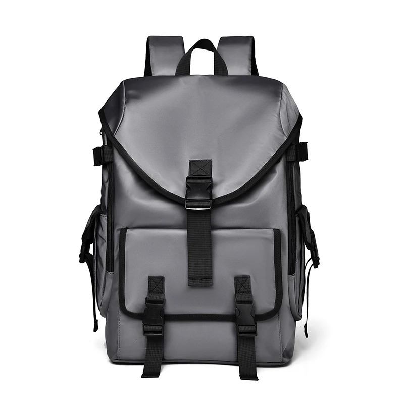 Men Nylon Waterproof Casual Laptop Backpack for Daily Use and Outdoor Large Capacity Multi - pocket Rucksack 250324