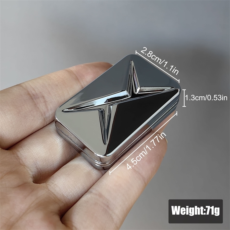 EDC Fidget Sliders Metal Toys Stress Relief for Adults Magnetic Metal Infinite Fidget 250320